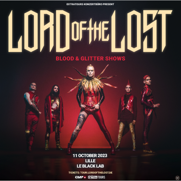 LORD OF THE LOST - THE BLACK LAB - WASQUEHAL - MER 11/10/2023 à 20h00