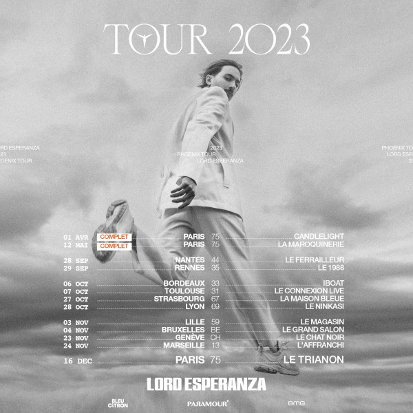 LORD ESPERANZA - SLALOM - LILLE - VEN 03/11/2023 à 20h30