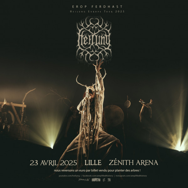 HEILUNG - ZENITH - LILLE - MER. 23/04/2025 à 20H00