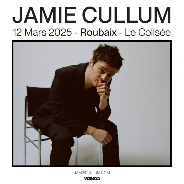 JAMIE CULLUM - COLISÉE - ROUBAIX - MER. 12/03/2025 à 20H00