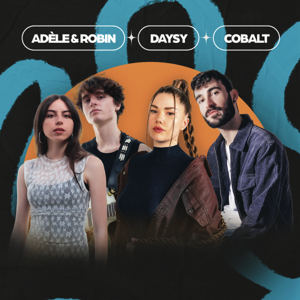 TOURNEE FRAICHE POP - ADELE & ROBIN, COBALT, DAYSY - SLALOM - LILLE - MER. 28/01/2026 à 19H00 TOURNEE FRAICHE POP - ADELE & ROBIN, COBALT, DAYSY - SLALOM - LILLE - MER. 28/01/2026 à 19H00