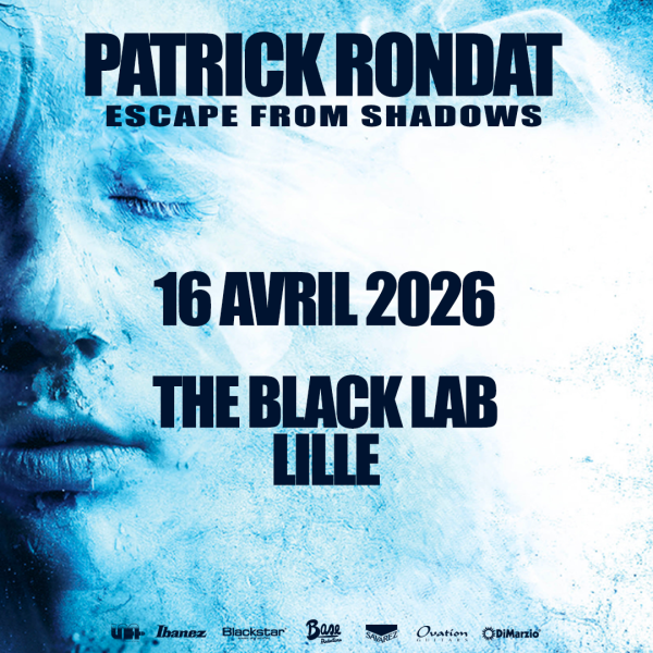 PATRICK RONDAT - THE BLACK LAB - WASQUEHAL - JEU. 16/04/2026 &agrave; 20H00